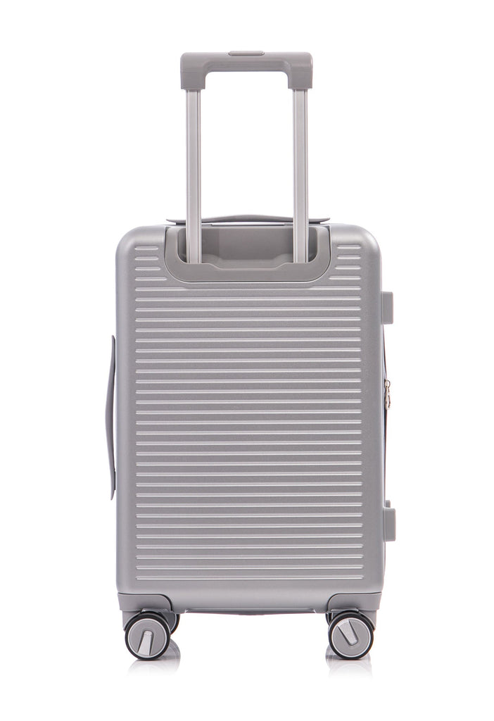 3 - Piece Expandable Luggage Set (20/24/28), Lightweight 100% PC Hard Shell with Front Pocket, TSA Lock, and Spinner Wheels, Airline Approved Carry - On - Top Travels
