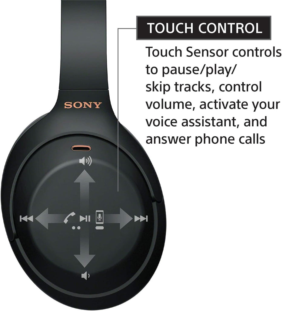 Sony WH-1000XM4 Wireless Premium Noise Canceling Overhead Headphones with Mic for Phone-Call and Alexa Voice Control