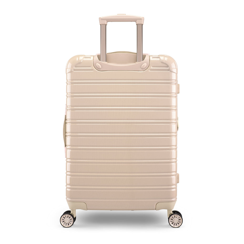 Hardside Luggage Fibertech 3 Piece Set, 20" Carry-On Luggage, 24" Checked Luggage and 28" Checked Luggage, Champagne