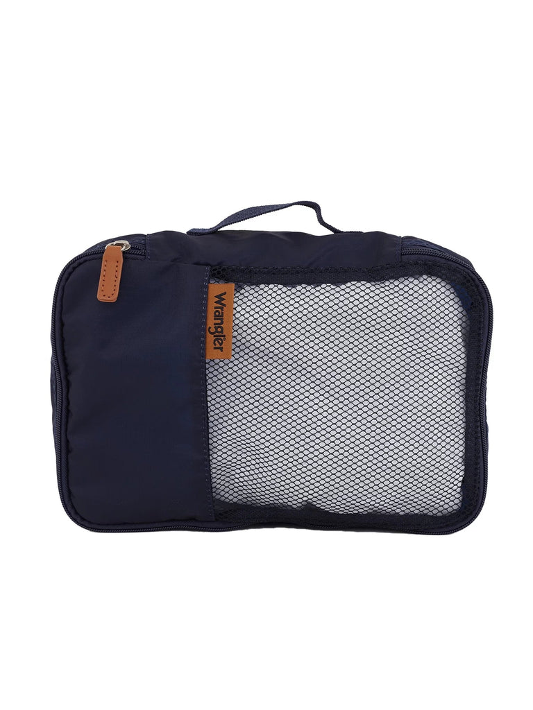 5Pc Soft - Side Spinner Travel Luggage Set, Navy - Top Travels