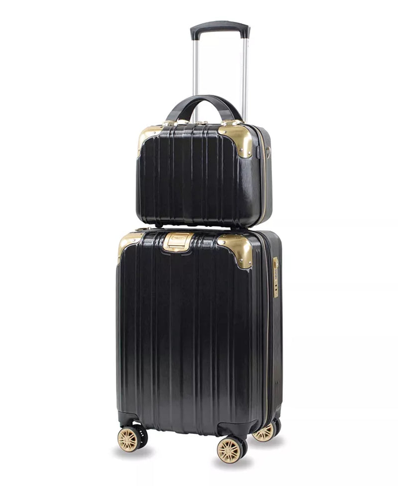 Melrose S 2-Piece TSA Anti-Theft Spinner Luggage Set