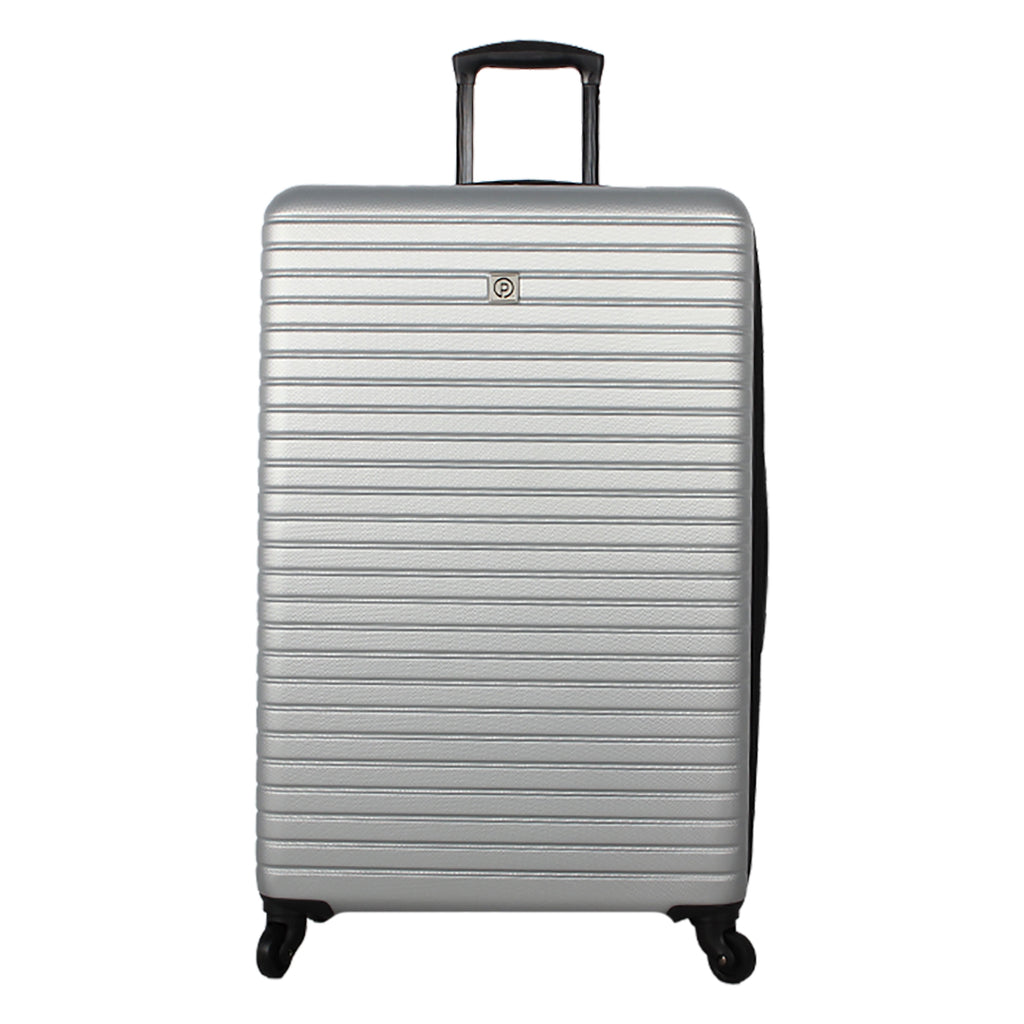 Vacationer Hard Side 28” Expandable Checked Luggage, Silver