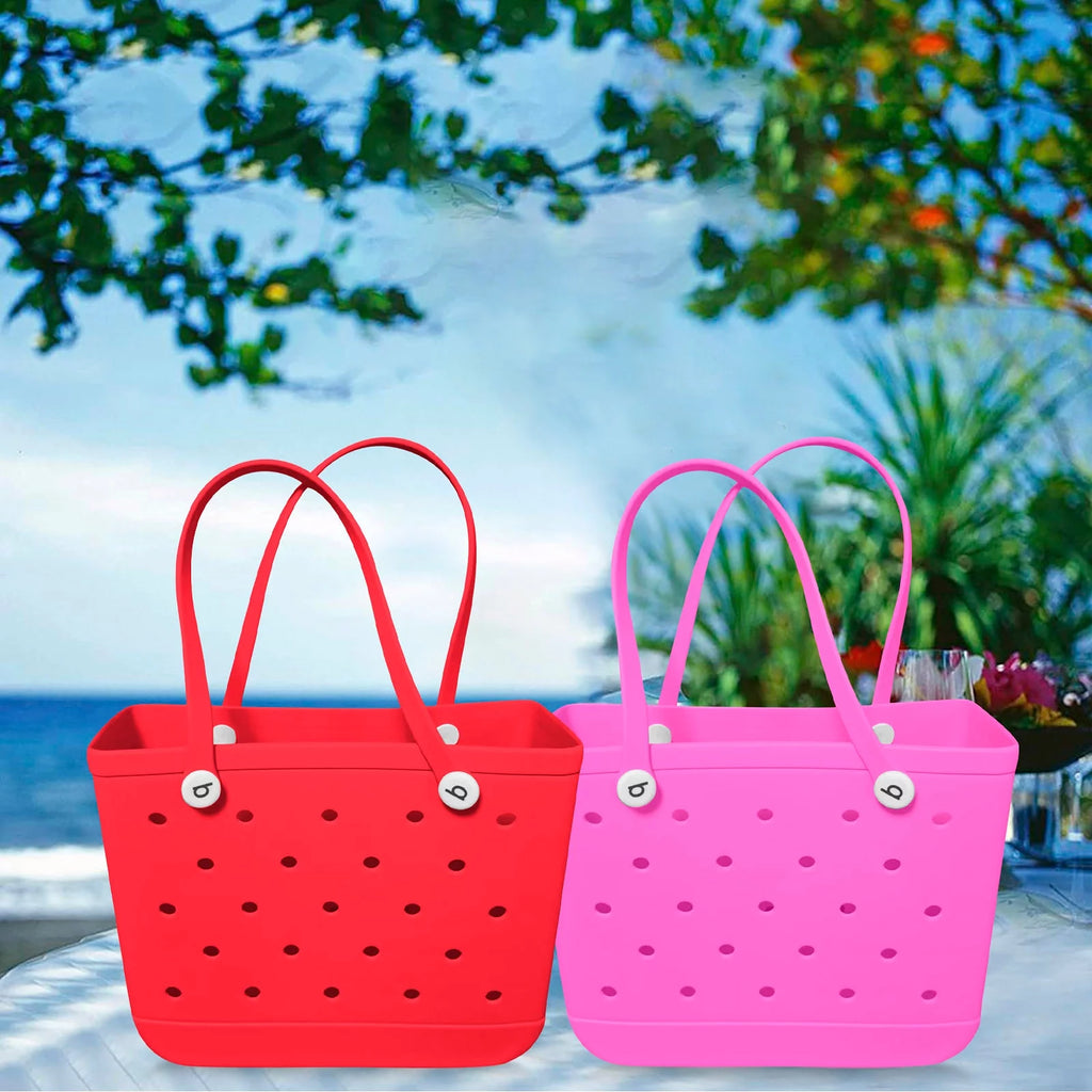 Large/X-Large Waterproof Rubber Beach Tote EVA Storage Bag