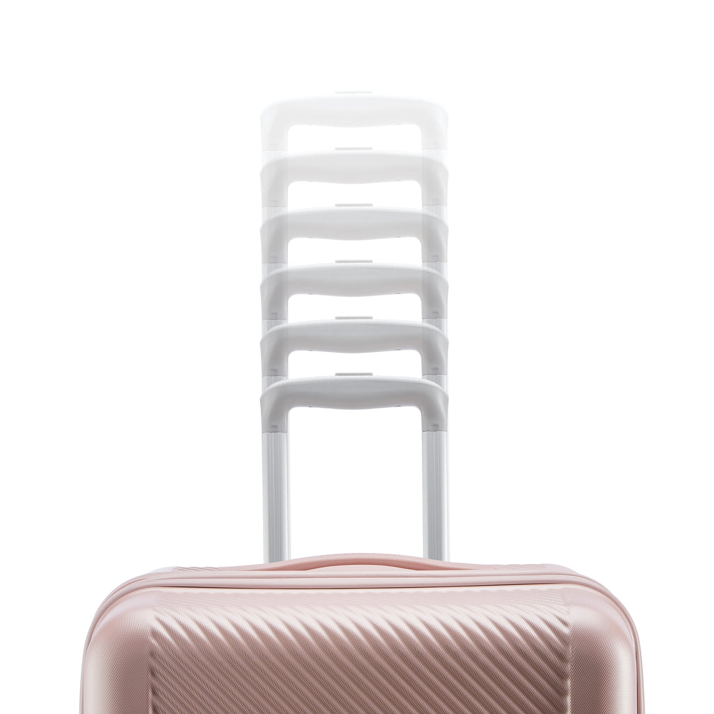 Ikon 20" Hardside Spinner Luggage, Pink