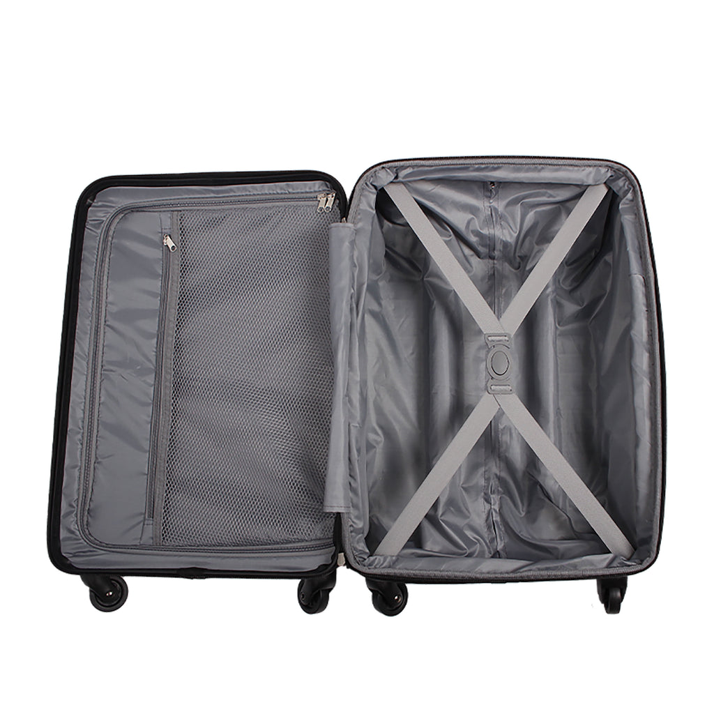 Vacationer Hard Side 28” Expandable Checked Luggage, Silver