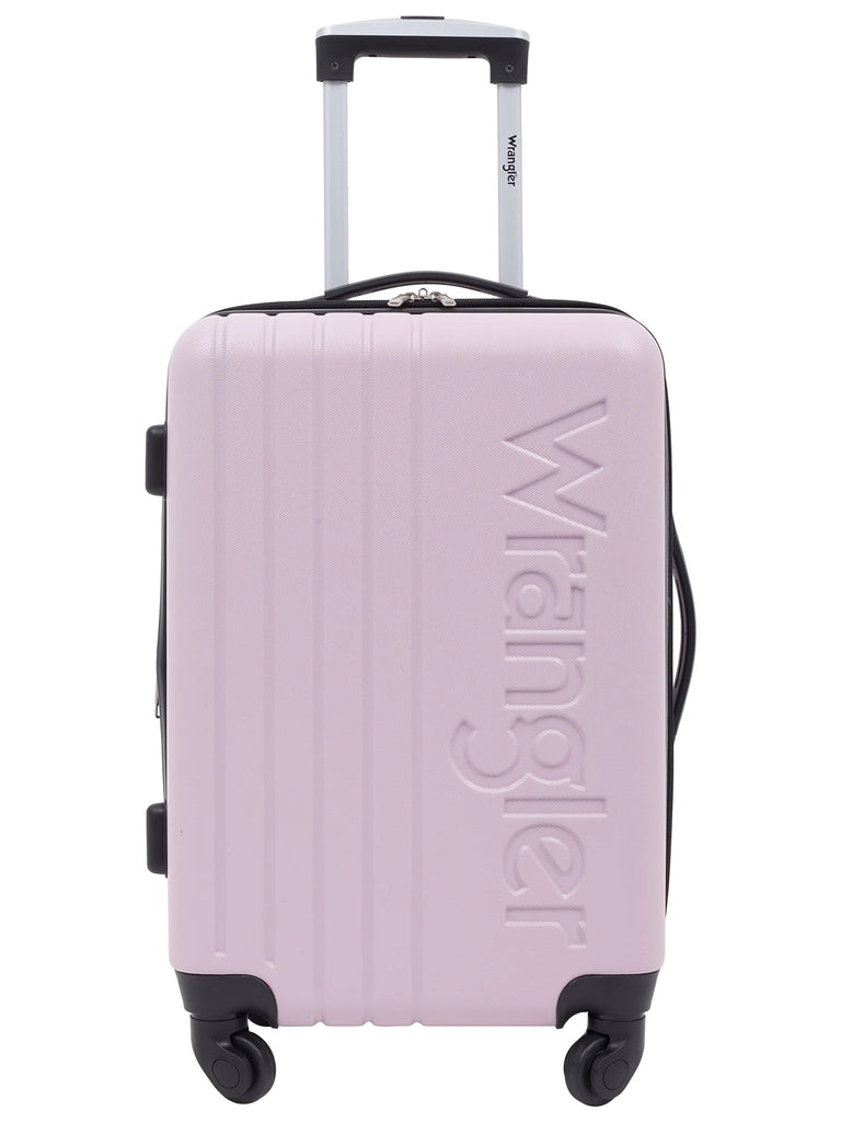 San Antonio 3Pc Expandable Rolling Luggage Set W/ 20In Rolling Carry-On and 2 Packing Cubes, Lilac