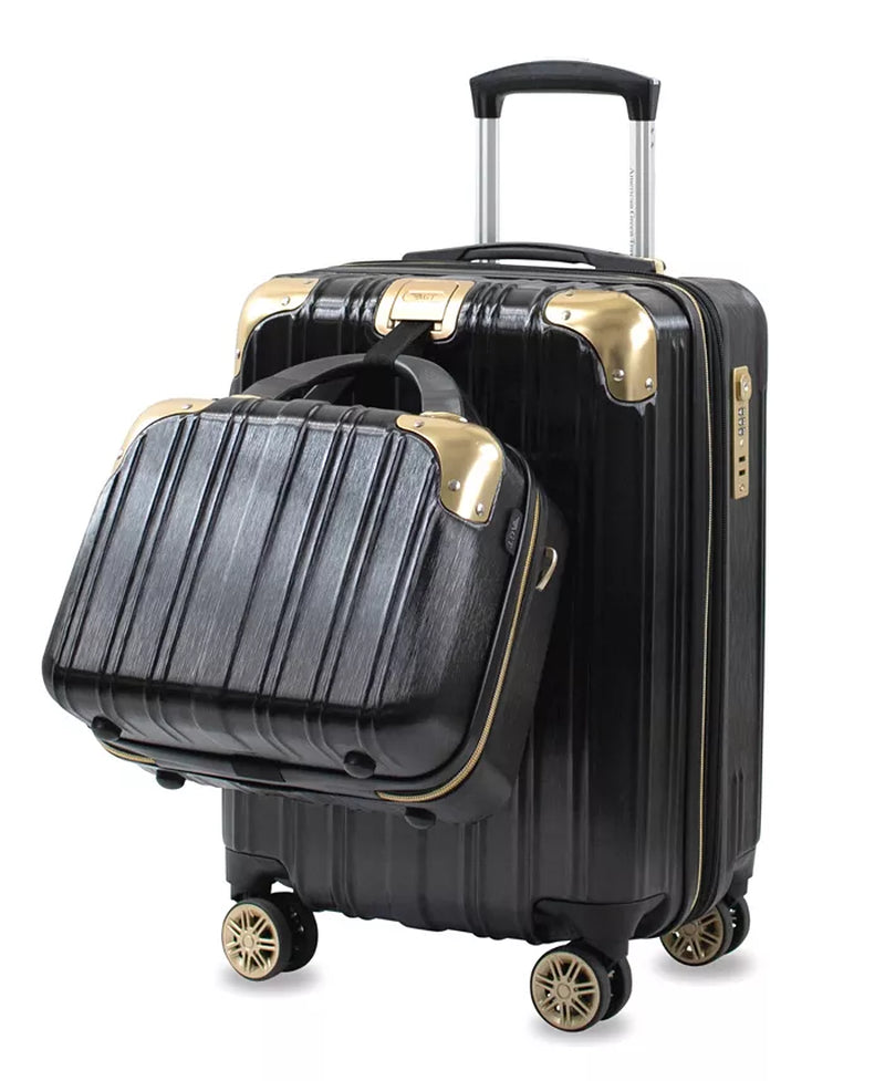 Melrose S 2-Piece TSA Anti-Theft Spinner Luggage Set