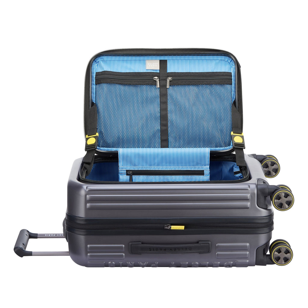 Delsey Front Lid Carry - On Hardside Spinner - Top Travels