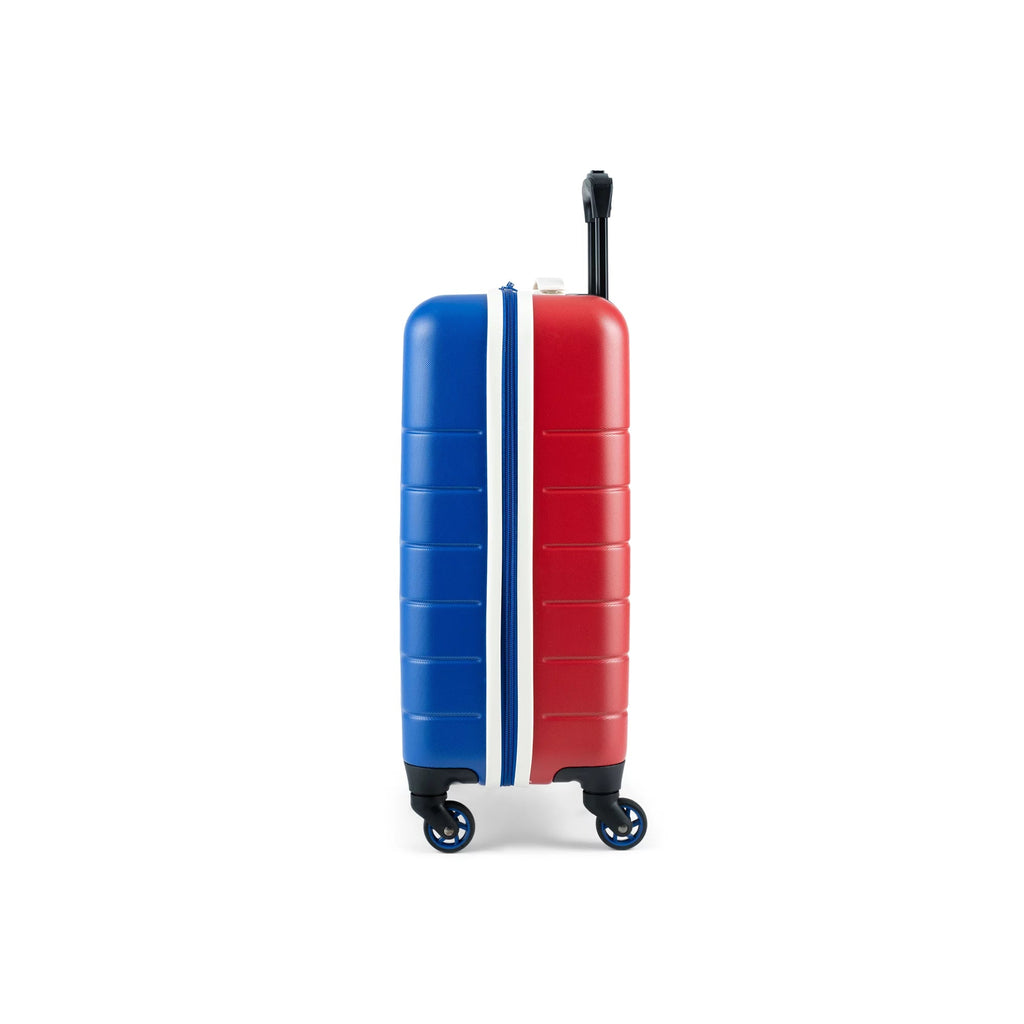 Double Dribble Collection - 3 Piece Hardside Set Luggage Nested - ABS (Carry - On, 24", 28") - Top Travels