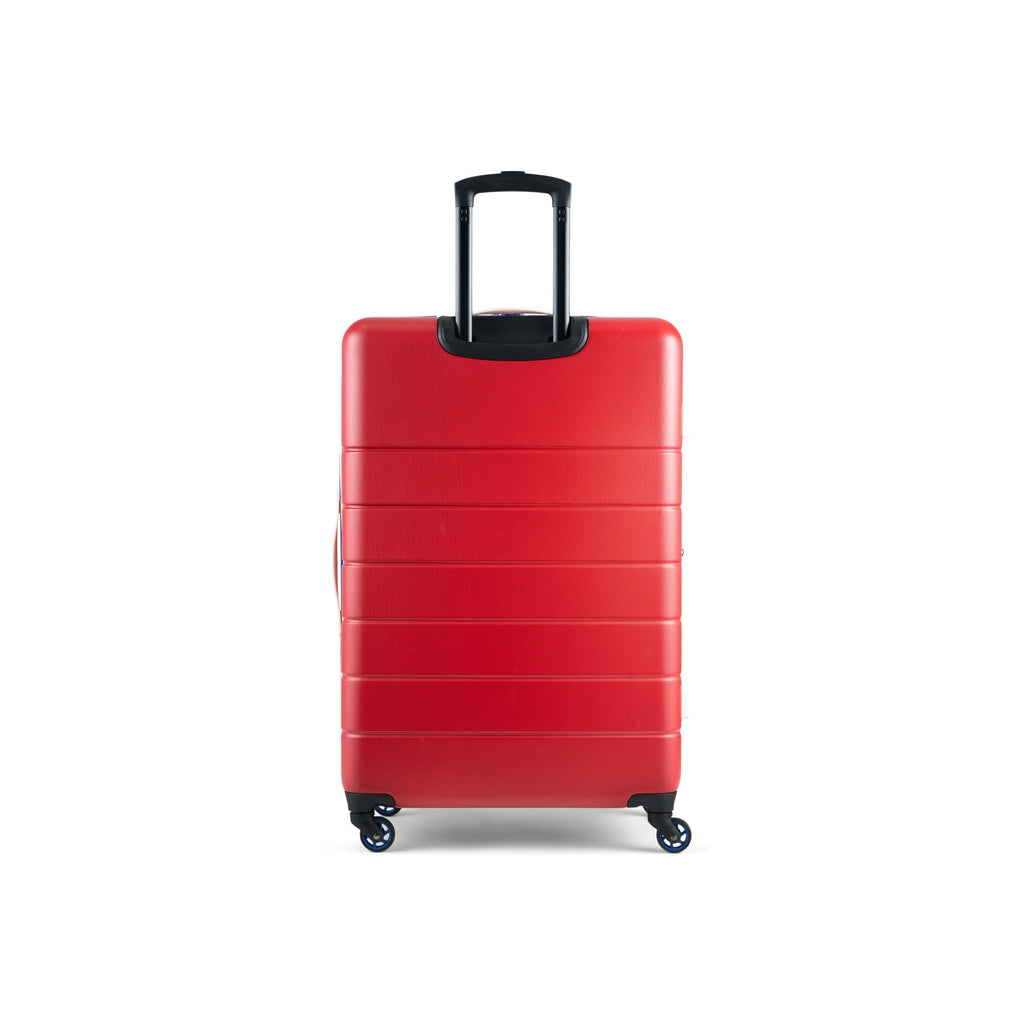 Double Dribble Collection - 3 Piece Hardside Set Luggage Nested - ABS (Carry - On, 24", 28") - Top Travels