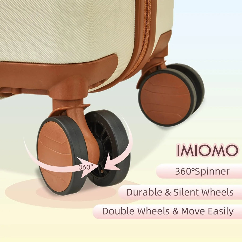 Luggage, ABS Hard Luggage Set with Spinner Wheels, with TSA Lock, Lightweight and Durable (Unisex) - Top Travels