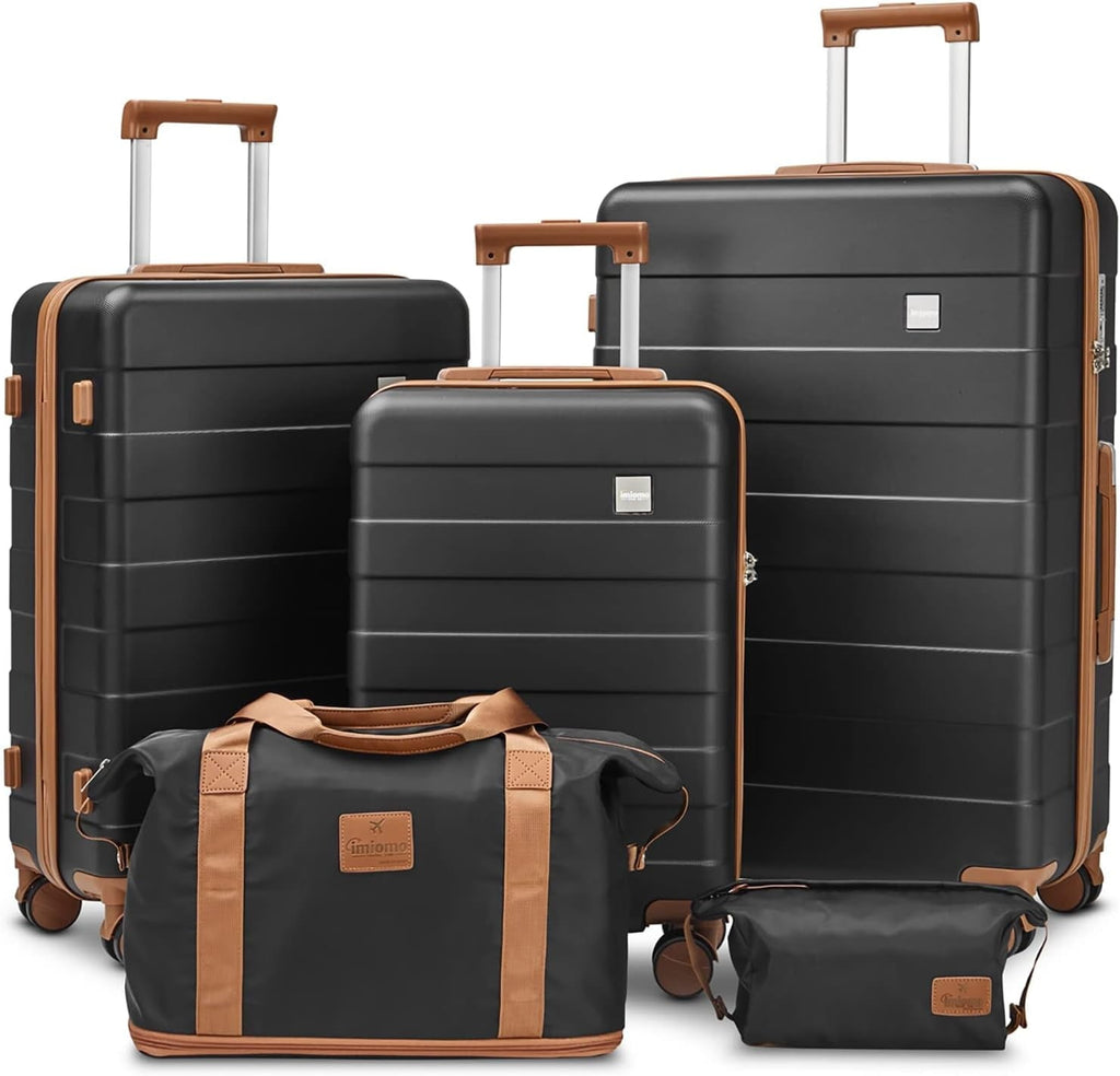 Luggage, ABS Hard Luggage Set with Spinner Wheels, with TSA Lock, Lightweight and Durable (Unisex) - Top Travels