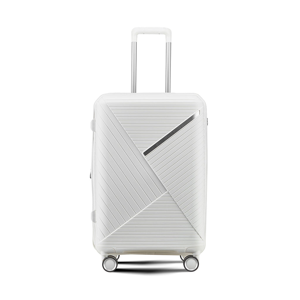 Luggage Sets 4 Piece(14/20/24/28), Expandable Lightweight Suitcase with 4 Double 360 Degrees Mute Spinner Wheels PP Materials Durable TSA Lock Travel Luggage - Top Travels