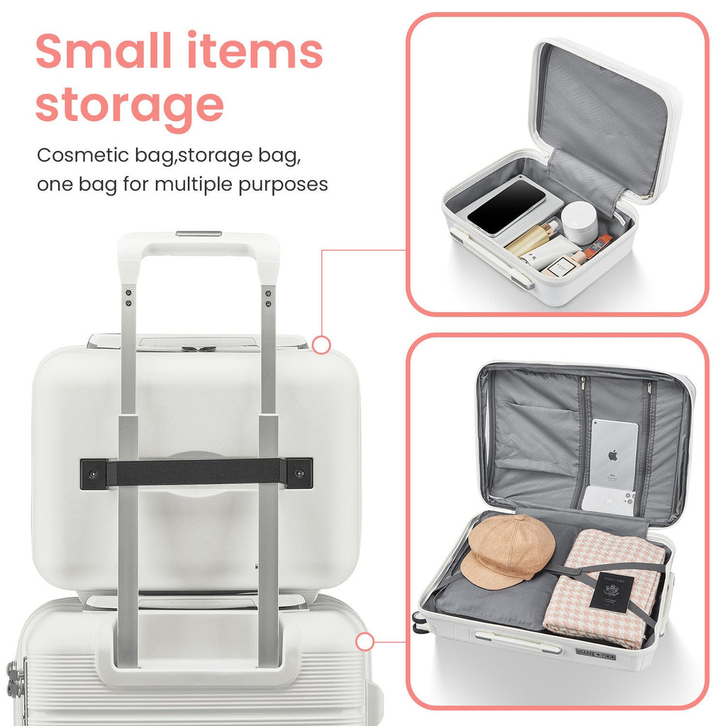 Luggage Sets 4 Piece(14/20/24/28) PP Lightweight & Durable Expandable suitcase - Top Travels