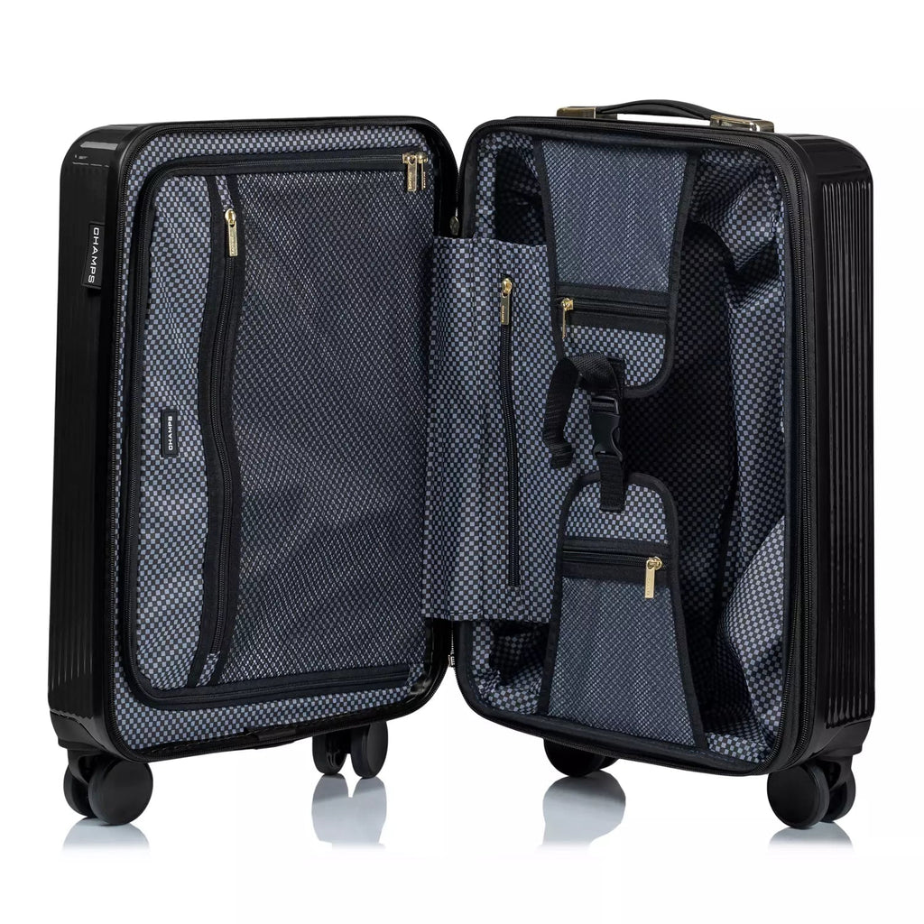 Luxe Collection 3 - Piece Hardside Spinner Luggage Set - Top Travels