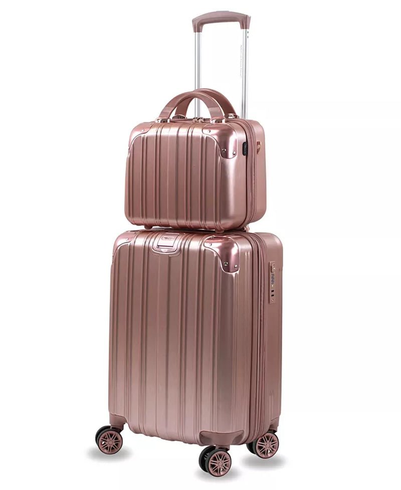 Melrose S 2 - Piece TSA Anti - Theft Spinner Luggage Set - Top Travels