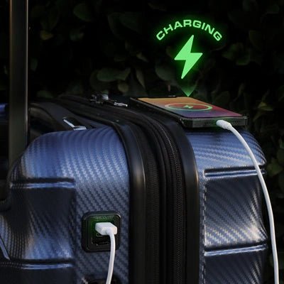Premium Luggage Set with USB - C Port and Antimicrobial Lining - Top Travels
