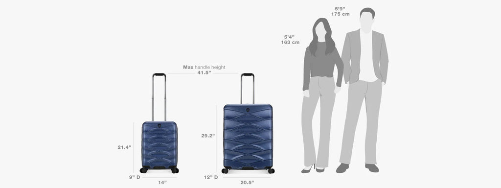 Premium Luggage Set with USB - C Port and Antimicrobial Lining - Top Travels