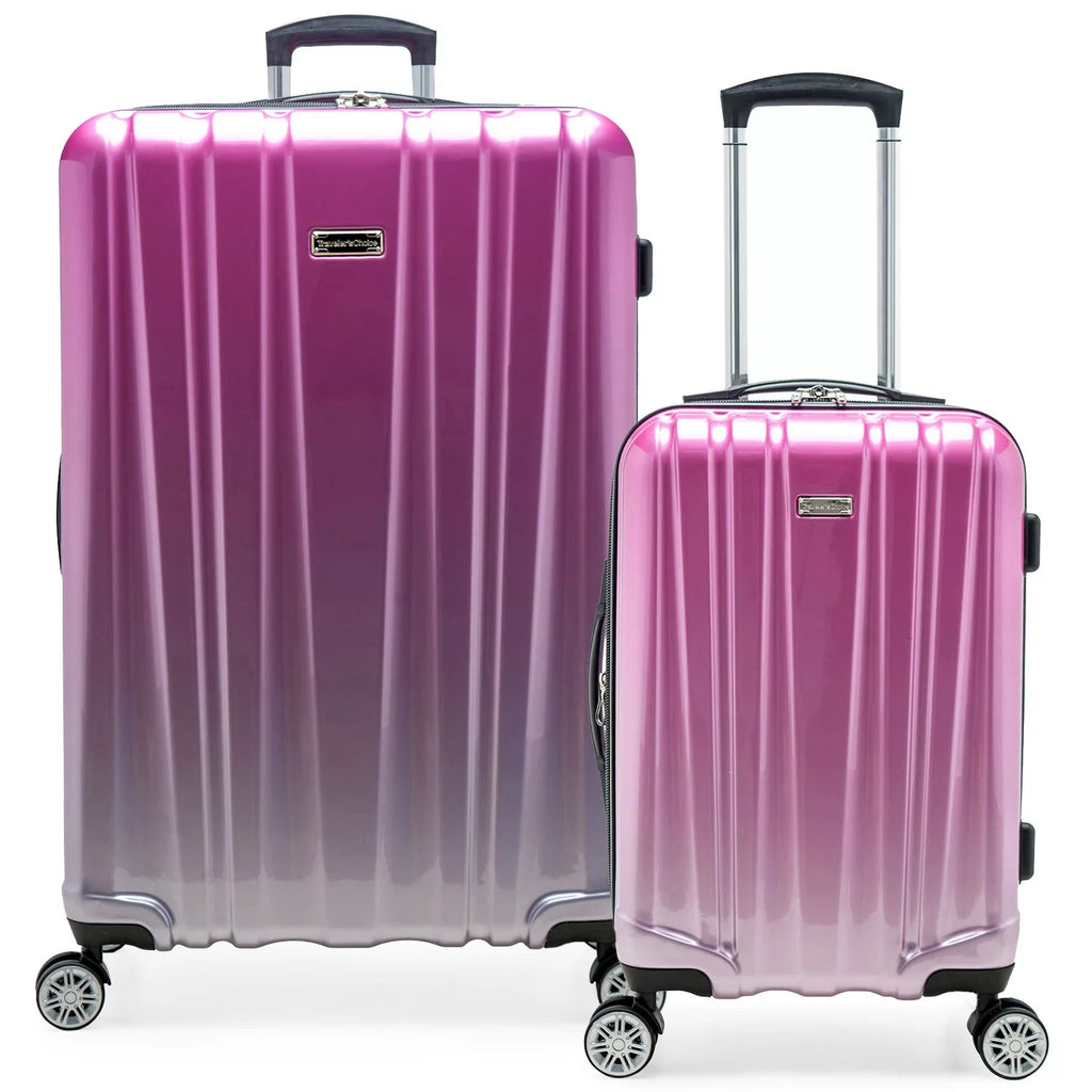 Ruma II 2 - Piece Durable Hardside Spinner Luggage Set - Top Travels