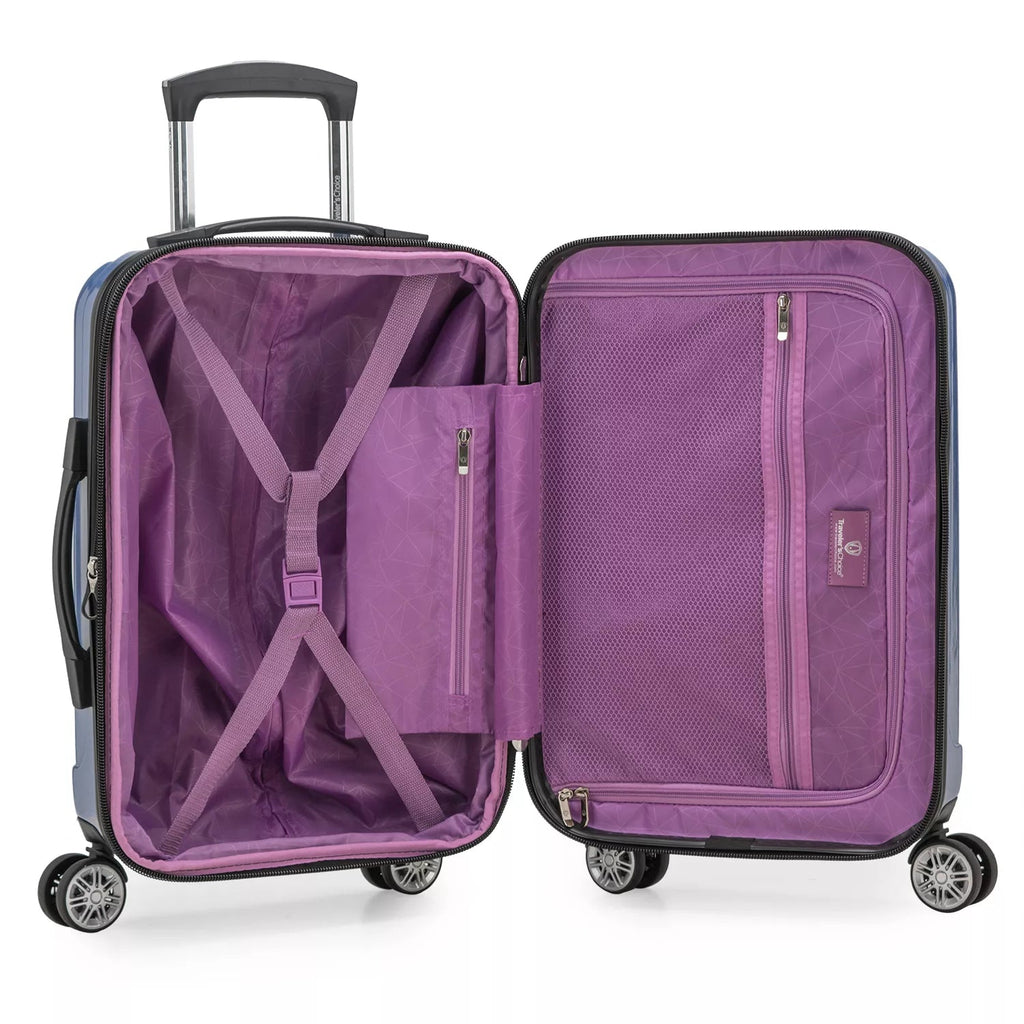 Ruma II 2 - Piece Durable Hardside Spinner Luggage Set - Top Travels